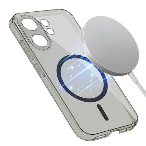 Image of Jkobi Lifetime Anti-Yellow MagSafe Compatible Clear Back Cover Case for Vivo V60 | Vivo T4 Pro (Sleek Hard Crystal | Shockproof and Camera Protection)