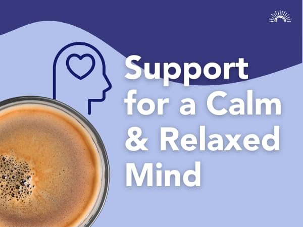 Mindful Calm Organic Hot Chocolate Mix Anti-Stress Drink Powder For Calming Sleepy Cocoa Nighttime Relaxation Natural Sleep Aid Without Melatonin 11oz. - Image 5