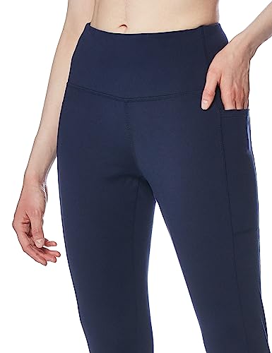 Danskin Women's Double Brushed 7/8 Legging, Dark Navy, Small #TOP4