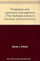 Production and Operations Management (The Harbrace Series in Business and Economics) B0006BUZJY Book Cover