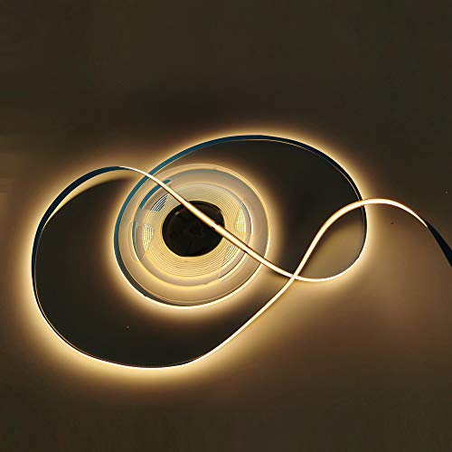 Tira de LED Flexible COB 12V Luz Cálida 5m 528 LEDs miniatura 4