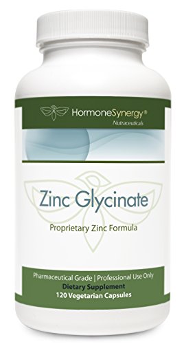 Zinc Glycinate 20 mg. | Proprietary TRAACSÂ® Zinc Formula | 120 Veg. Capsules | Pharmaceutical Grade