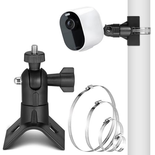 Zocipro Universelle Kamera Halterung, Camera Pole Montagehalterung für Andere mit 1/4' (6,35 mm) Schraubenloch Kamera, kompatibel mit arlo/wyze/eufy-cam