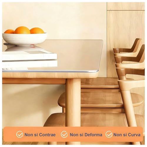 Nappe transparente facile à nettoyer et imperméable 1.5 mm - 6