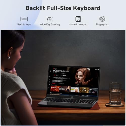 Image of NIMO 15.6 inch IPS FHD Student Laptop, 12th Gen Intel Core i3-1215U (Up to 4.4GHz, Beat R5 7520U) 16GB RAM 512GB SSD Computer with 180 View, 65W PD, 2Yr Warranty, Wi-Fi 6, Portable for Home and Business