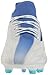 adidas mens X Speedflow.1 Firm Ground Cleats Soccer, White-legacy Indigo-sky Rush, 5