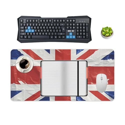 Tapete Escritorio Bandera Británica Grande Impermeable Antideslizante miniatura 4