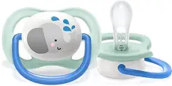 Chupeta Ultra Air 0-6 Meses Philips Avent Boy Unitária Elefante 081/06