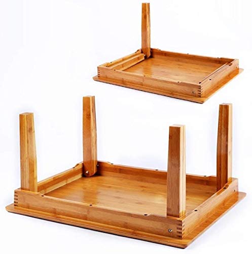 Mesa pequeña de 80 cm para evitar dolores de espalda al estudiar 7