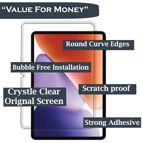 Image of Saco Hydrogel Back Screen Protector Compatible for Xiaomi Pad 8 /8 Pro / 7 /7 Pro | Xiaomi Pad 8 Screen Protector - Flexible Soft Film, Bubble-Free, Scratch Resistant, HD Clear Back Protection