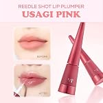 VT COSMETICS Reedle Shot Lip Plumper in Usagi Pink, Hydrating Plumping Lip Gloss, High Shine Finish, Infused with Jojoba Oil & Hyaluronic Acid, Korean Beauty Makeup, 0.15 oz. - Image 2