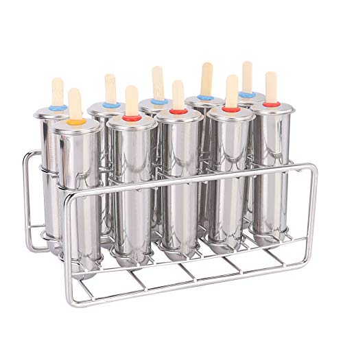 Edelstahl Eis am Stiel Form Haushalt 304 Edelstahl Eis am Stiel Eis am Stiel Formen Kit Eisform – Bild 7