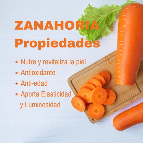 KAROTTENÖL 100 ml - 100% rein und natürlich - Natürlicher Solarbräuner - Spendet Feuchtigkeit und verjüngt die Haut - Repariert das Haar - Glasflasche