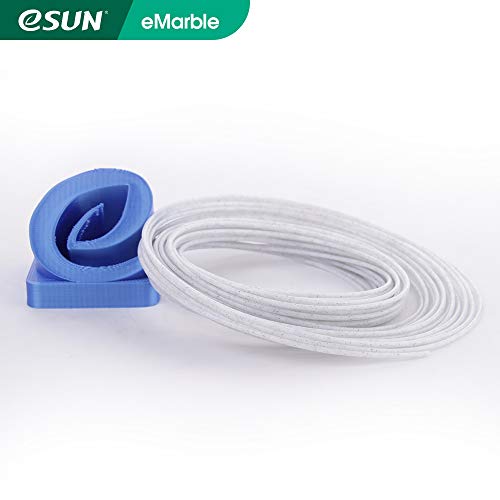 eSUN Marmor PLA 3D Drucker Filament Stichprobe, Marmor PLA Filament 1.75mm, 10 Meter (32.8 Fuß) Rolle 3D-Druckmaterial für 3D Drucker, Marmor Farbe - Image 5