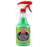 Griot's Garage Ceramic Vinyl and Rubber Protectant for Car Detailing, Restorer and Protectant for Dashboards, Door Panels, Tires, Exterior Trim, Moldings, and More, 10821, 22oz