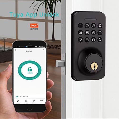 Serrure Connectée Tuya Bluetooth Irfora avec Code pour Maison