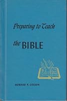 Preparing to teach the Bible B0007EP220 Book Cover