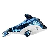 Animal en peluche océan - le animal en peluche est fait de coton pp, de matériaux à paillettes et peut vous servir pendant une longue période, animal en peluche dauphin