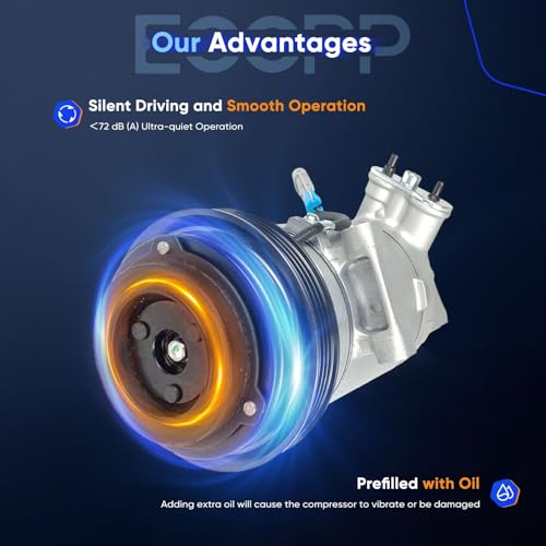 Image of ECCPP AC Compressor 2010-2015 Fit for Chevrolet Camaro 6.2L 7.0L