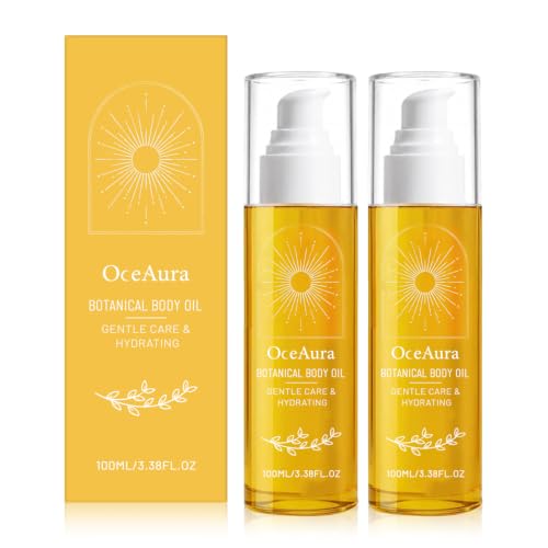 Oce Evora Botanical Body Oil, Lightweight Moisturizing Body Oil, 200 ml