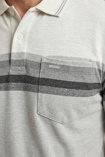 Image of Full Sleeve Polo T Shirt for Men Cotton with Pocket and Collar - Regular Fit Tshirt