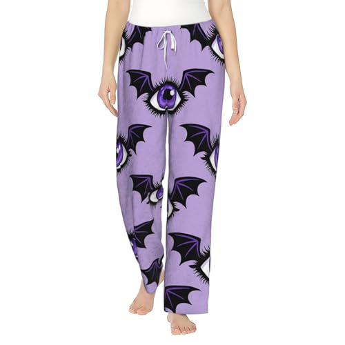Pantalon de pyjama polaire femme mauvais œil idéal pour le cocooning