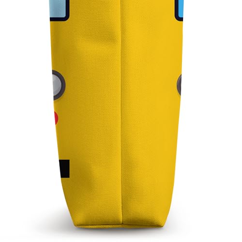 Bolsa Tote de Conductor de Autobús Escolar Amarillo para Halloween miniatura 3