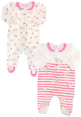 Mayoral - Pelele para dormir - para beb� ni�a rosa y blanco 62 cm