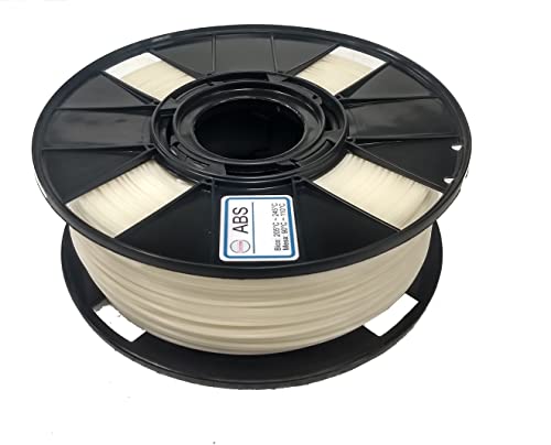 Filamento ABS premium 1,75mm 1.75mm Natural 1kg para impressoras 3D + Adesivo Líquido