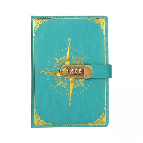 Papeterie secrètes carnet de notes A5 vert pour cacher vos écrits