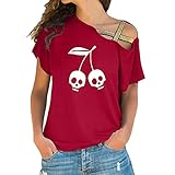 2. Eigenschaften: Einzigartiges Design macht Sie schöner. It is fashion sweatshirts Loose and leisure. Damen T-Shirt Lustig Druck, Hemdbluse, eignen sich für das ganze Jahr über und können zu Jeans, langen Röcken, Freizeithosen, Shorts usw. getragen werden.
