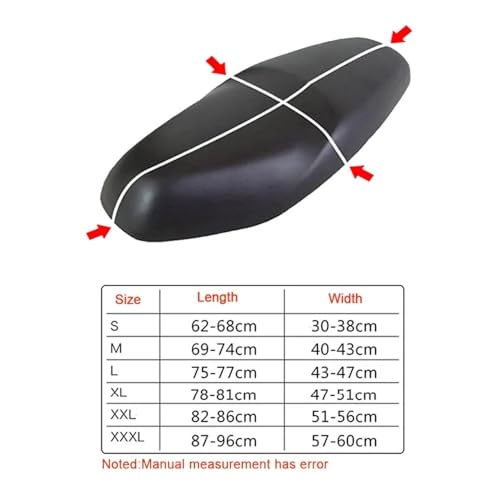 Funda de malla para asiento de moto universal y protector solar de verano impermeable 5