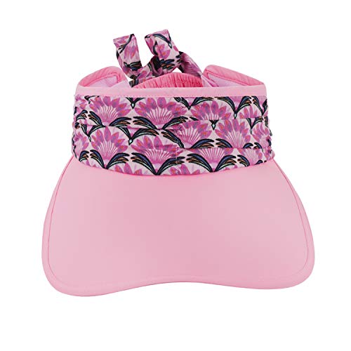 FakeFace Cappello da donna in paglia larga, con
