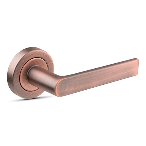 -1980-MADERAS CAMACHO SUMINISTROS INDUSTRIALES Juego de manillas de roseta modelo bali en cobre