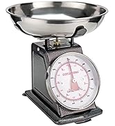 Casa&Casa Mechanical Kitchen Scales, Professional Food Weighing Scale with Traditional Analog Dis...