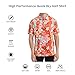 tracamiy Mens 70s Shirt Short Sleeve Golf Polo Shirts for Men 70s Outfits for Men Disco Shirt for Men