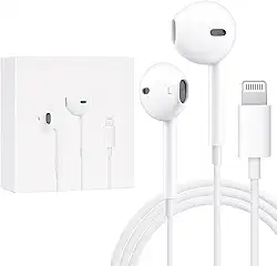 Fone Ouvido Premium Microfone Integrado e Controle de volume [Certificado Compativel IPhone 6 7 8 PLUS X XR XS MAX IPHONE 11 12 PRO MAX