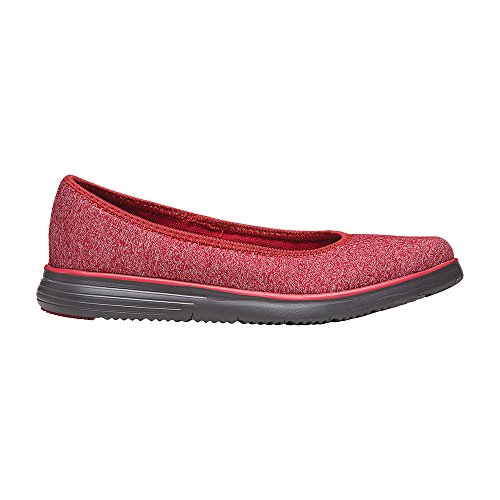 Propet Womens TravelFit Slip On Flats Casual Red Product Details