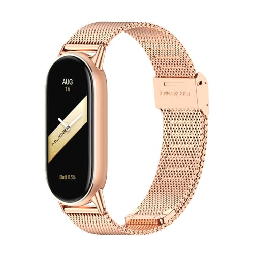 MIJOBS Strap for Xiaomi Mi Band 10/9/8 Breathable Replacement Strap for Mi Fit Band 9 SmartWatch Straps Wristband Bracelet for Women Men