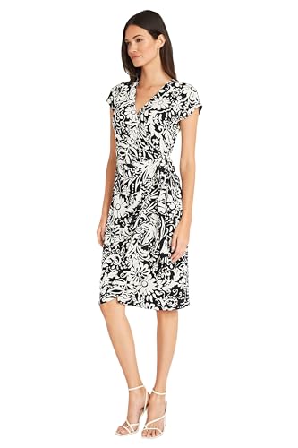 Image of Maggy London Women's Printed Matte Jersey Wrap