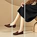 MEFOUND Women's Flats Shoes Ballet Flats Fashion Round Toe Comfortable Flats Dressy Slip on Loafers for Women (Tan,US8)