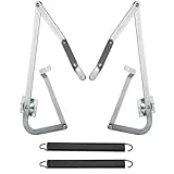 Sconva 55-2 Attic Ladder Hinge Arms with Springs Replacement Kit Compatible with Werner Mk5, WU2210, W2208, W2210 Attic Ladders Parts, Fits for Werner Attic Ladders Manufactured After 2010