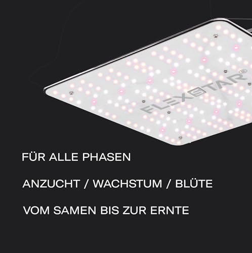 Niello® Reflector 50W LED Pflanzenlampe, LED Grow Light Vollspektrum Pflanzenlicht Led Grow Lampe nur 1 cm Dick mit Schalter für Zimmerpflanzen Gemüse und Blumen 2 Niello® Reflector 50W LED Pflanzenlampe, LED Grow Light Vollspektrum Pflanzenlicht Led Grow Lampe nur 1 cm Dick mit Schalter für Zimmerpflanzen Gemüse und Blumen – Bild 2