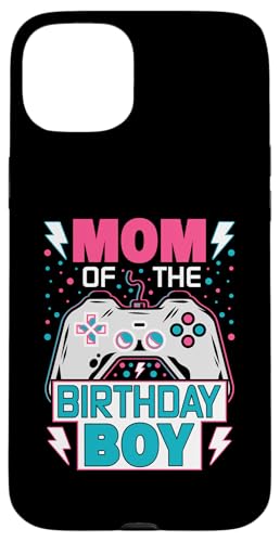 Mom Of The Birthday Boy X}zP[X iPhone 15 Plus p