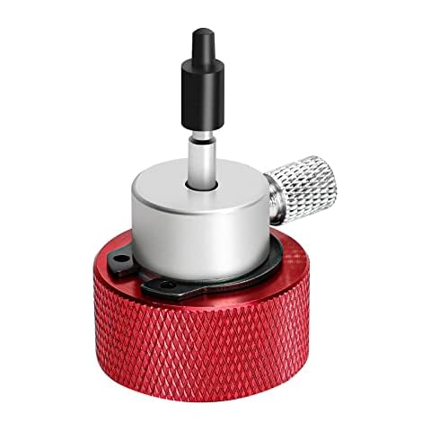COLOR TREE Airsoft Propane Filling Adapter for Green Gas Tank with Silicone Oil Port Gas Adapter Cover