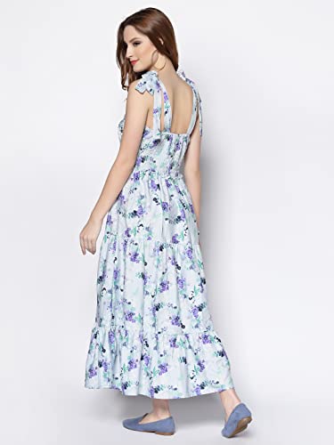 Image of Sera Women's Polyester Fit and Flare Maxi Dress