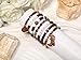 ecozran 7PCS Brown Western Country Cowgirl Stretch Bracelets Set Stackable Beaded Boho Jewelry with Boot Hat Charms Summer Beach Bohemian Bracelet for Women Fashion Accessories (C-Brown1)