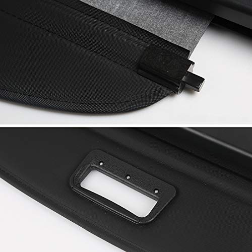 OREALTOOL Black Retractable Cargo Cover Luggage Shade Shield for Hyundai Tucson 2016 2017 2018 Rear Boot Trunk Parcel Load Shelf Shielding Security Panel Roller Blind - Image 5