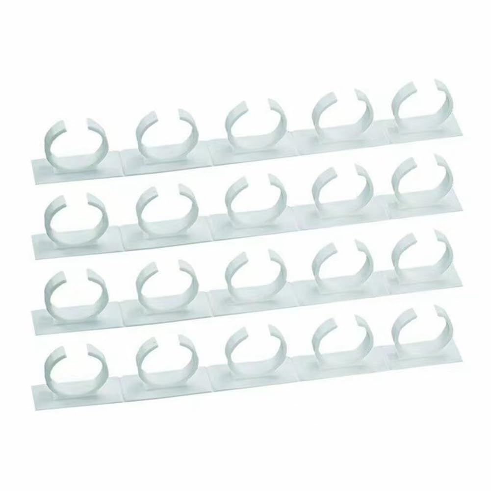 Osmond 150PCS Spice Clips Spice Gripper Clips Strips Cabinet Holder Spice Organizer Pantry and Inside Cabinet Organization