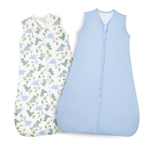 Lictin Gigoteuse Été 18 36 Mois - 2pcs Gigoteuse TOG 0.5 - Gigoteuse Bébé Sans Manches,...